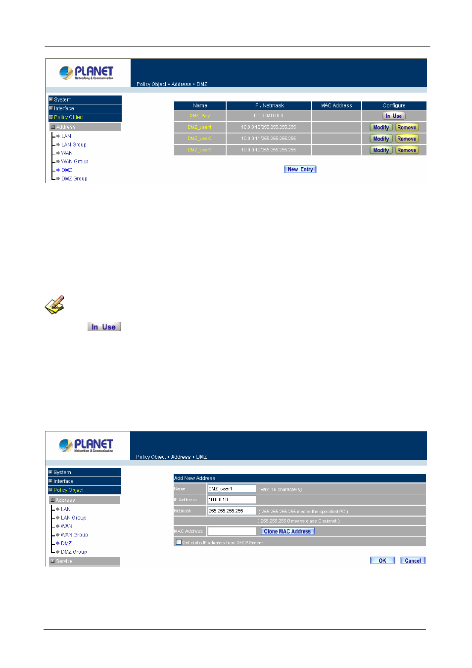 Planet Technology MH-2001 User Manual | Page 54 / 297