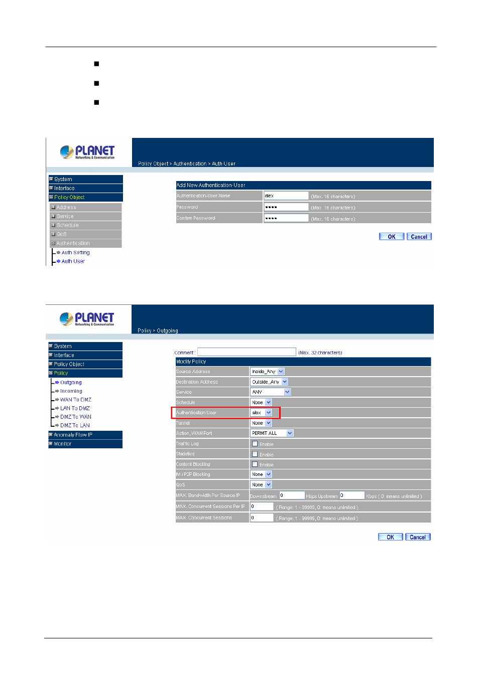 Planet Technology MH-2001 User Manual | Page 71 / 297