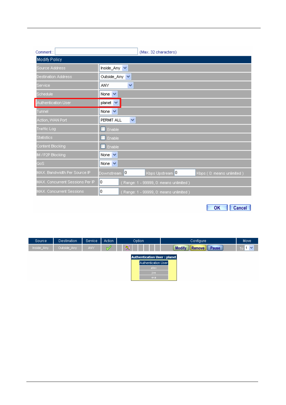 Planet Technology MH-2001 User Manual | Page 74 / 297