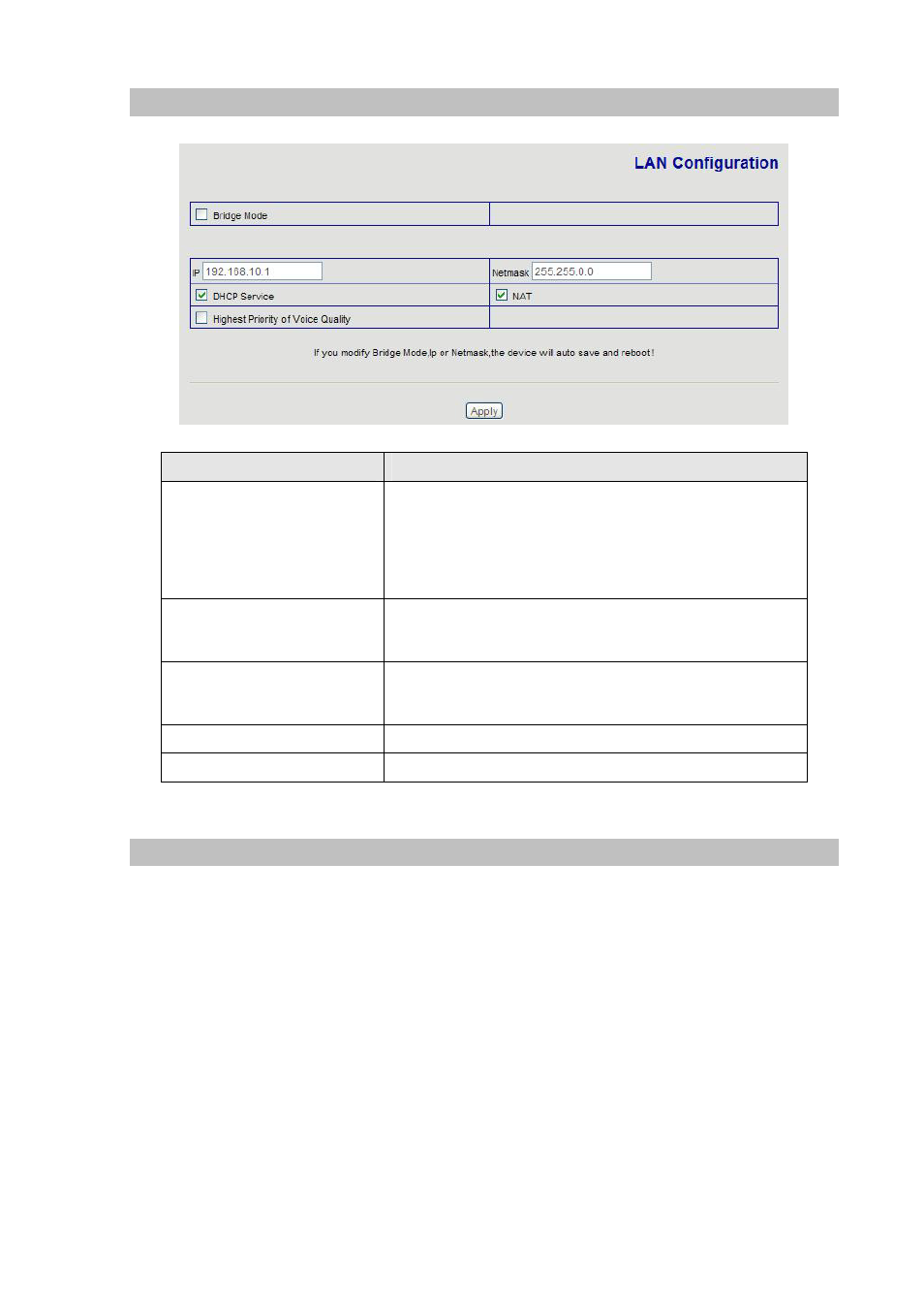 Lan config, Sip config | Planet Technology VIP-155PT User Manual | Page 18 / 61