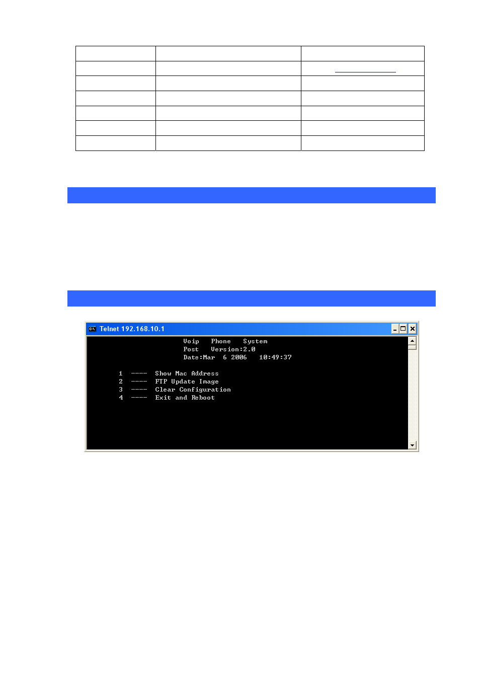 Reset to factory default, Pots mode (safe mode) | Planet Technology VIP-155PT User Manual | Page 55 / 61