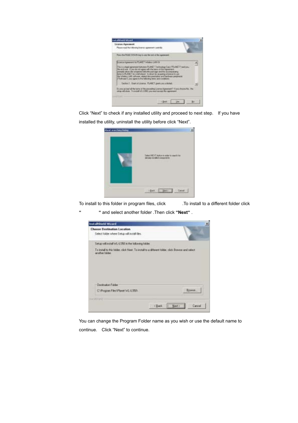 Planet Technology Wireless USB Adapter WL-U350 User Manual | Page 10 / 20