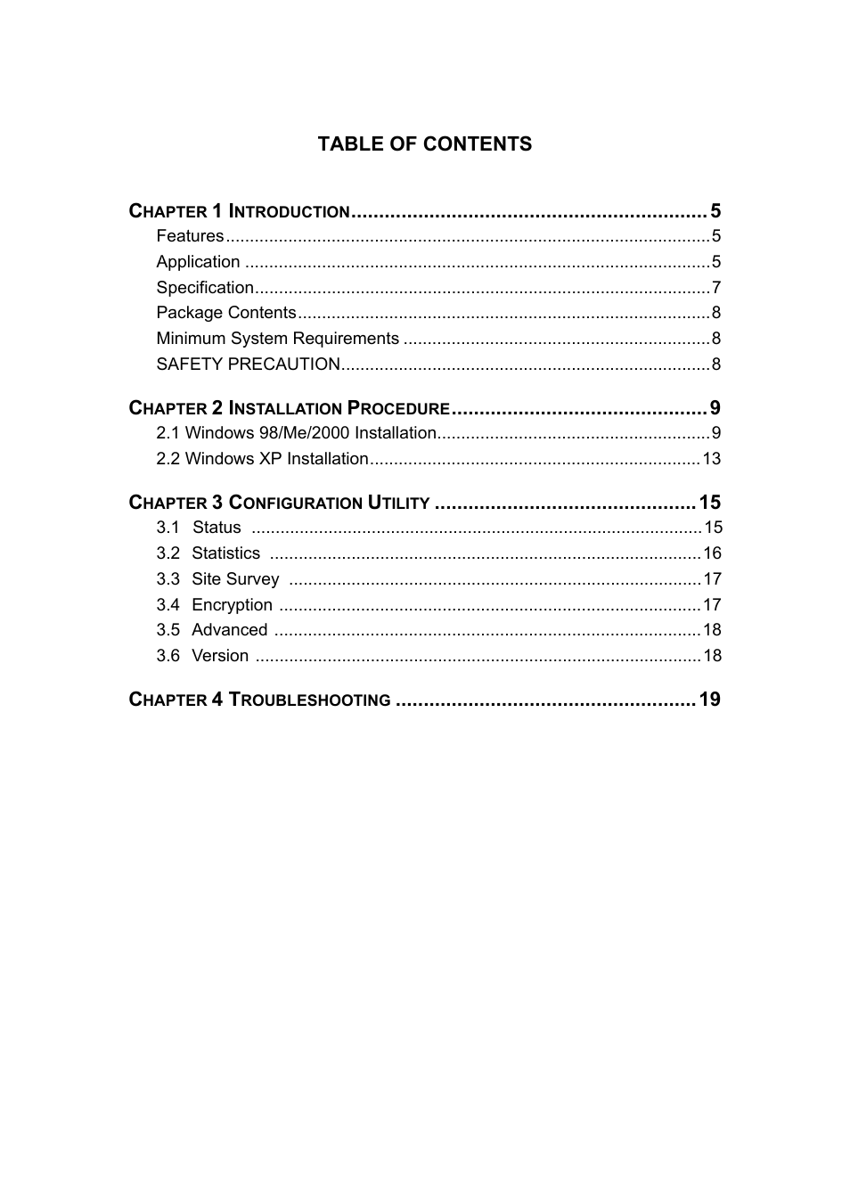 Planet Technology Wireless USB Adapter WL-U350 User Manual | Page 4 / 20