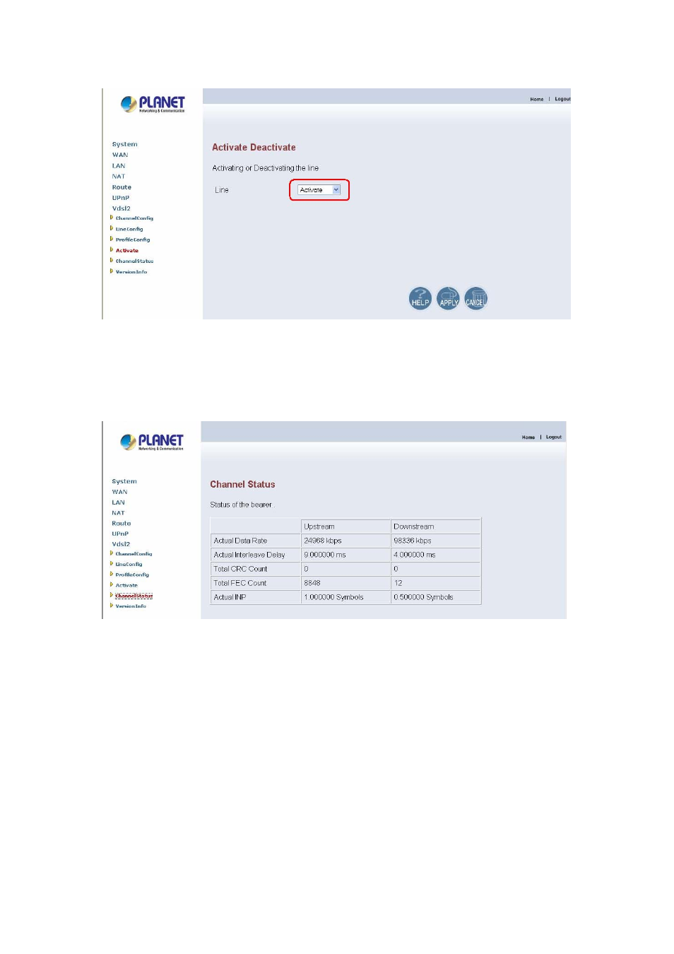 5 configuration menu for administrator | Planet Technology VC-200S User Manual | Page 24 / 56