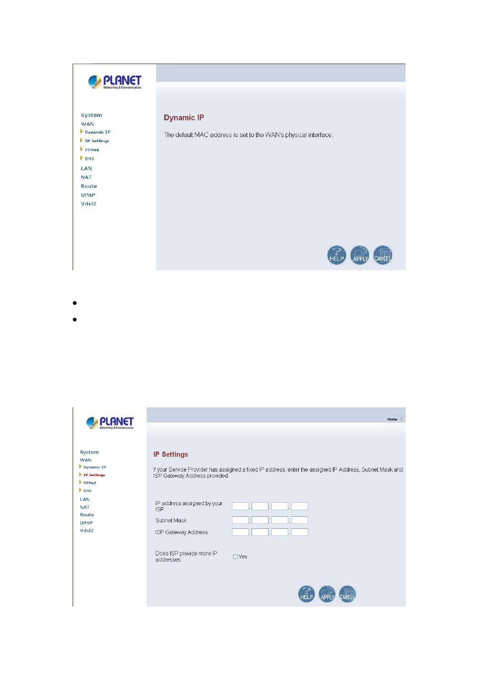 2 static ip | Planet Technology VC-200S User Manual | Page 33 / 56