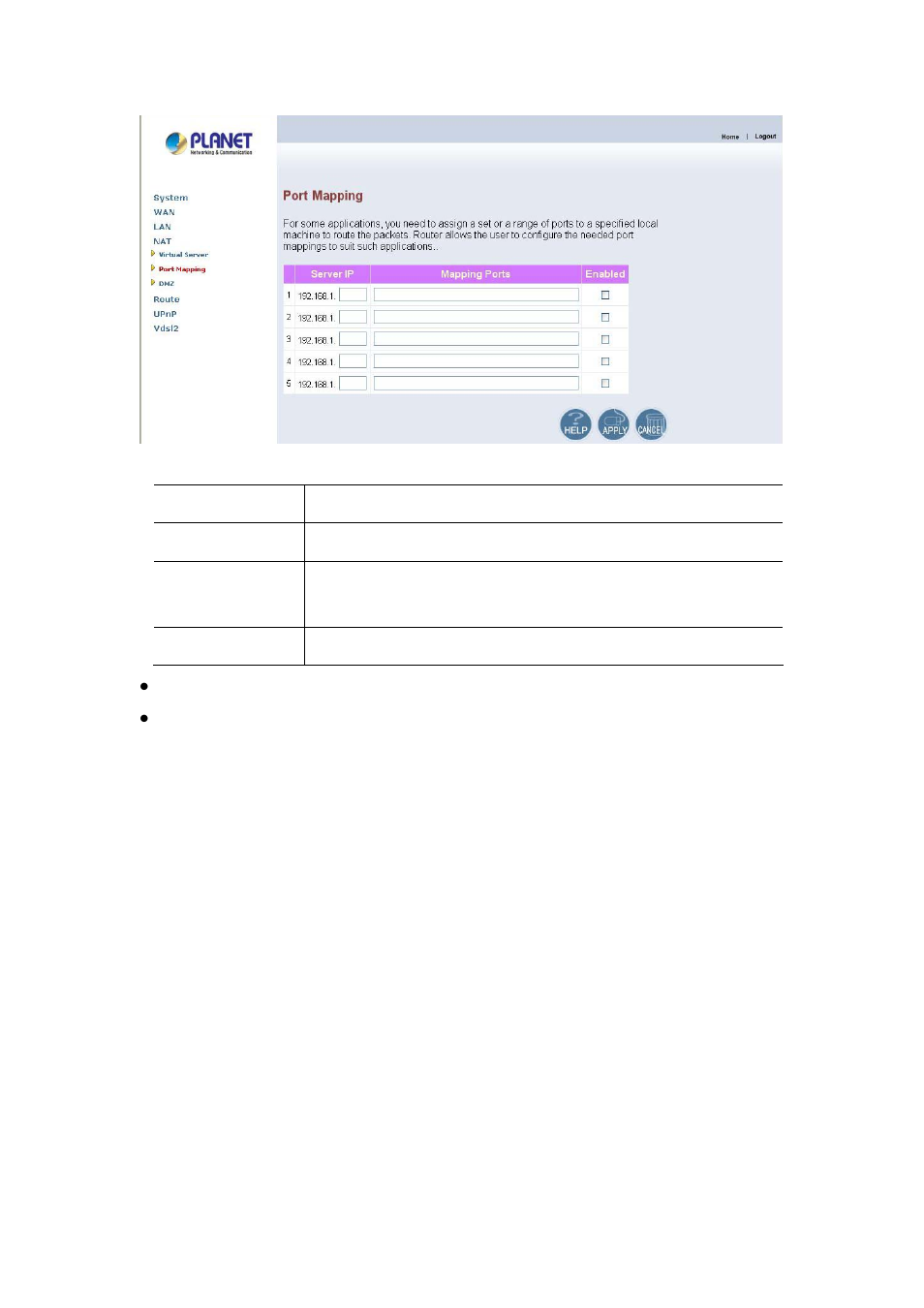 3 dmz | Planet Technology VC-200S User Manual | Page 41 / 56