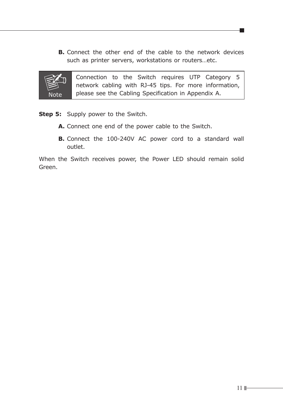 Planet Technology GSD-800 User Manual | Page 12 / 18