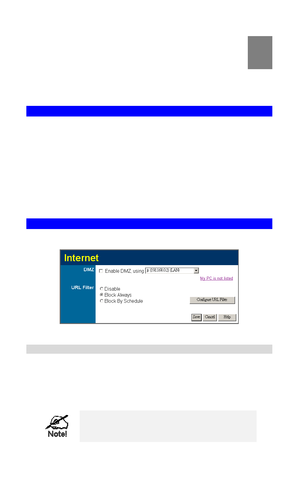 Chapter 6 advanced features, Overview, Internet | Advanced features, Chapter 6 | Planet Technology ADW-4300A User Manual | Page 46 / 87