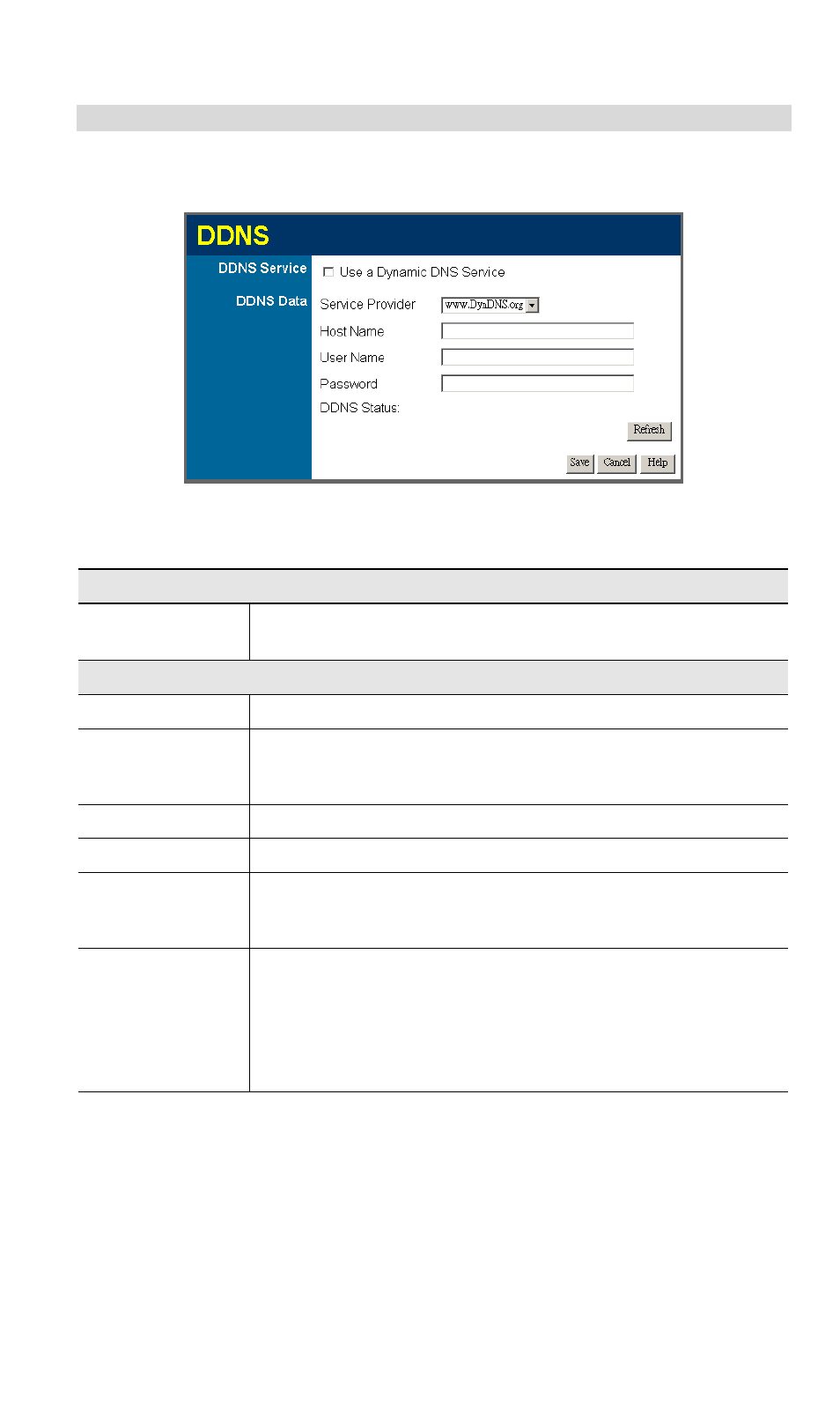 Dynamic dns screen | Planet Technology ADW-4300A User Manual | Page 49 / 87