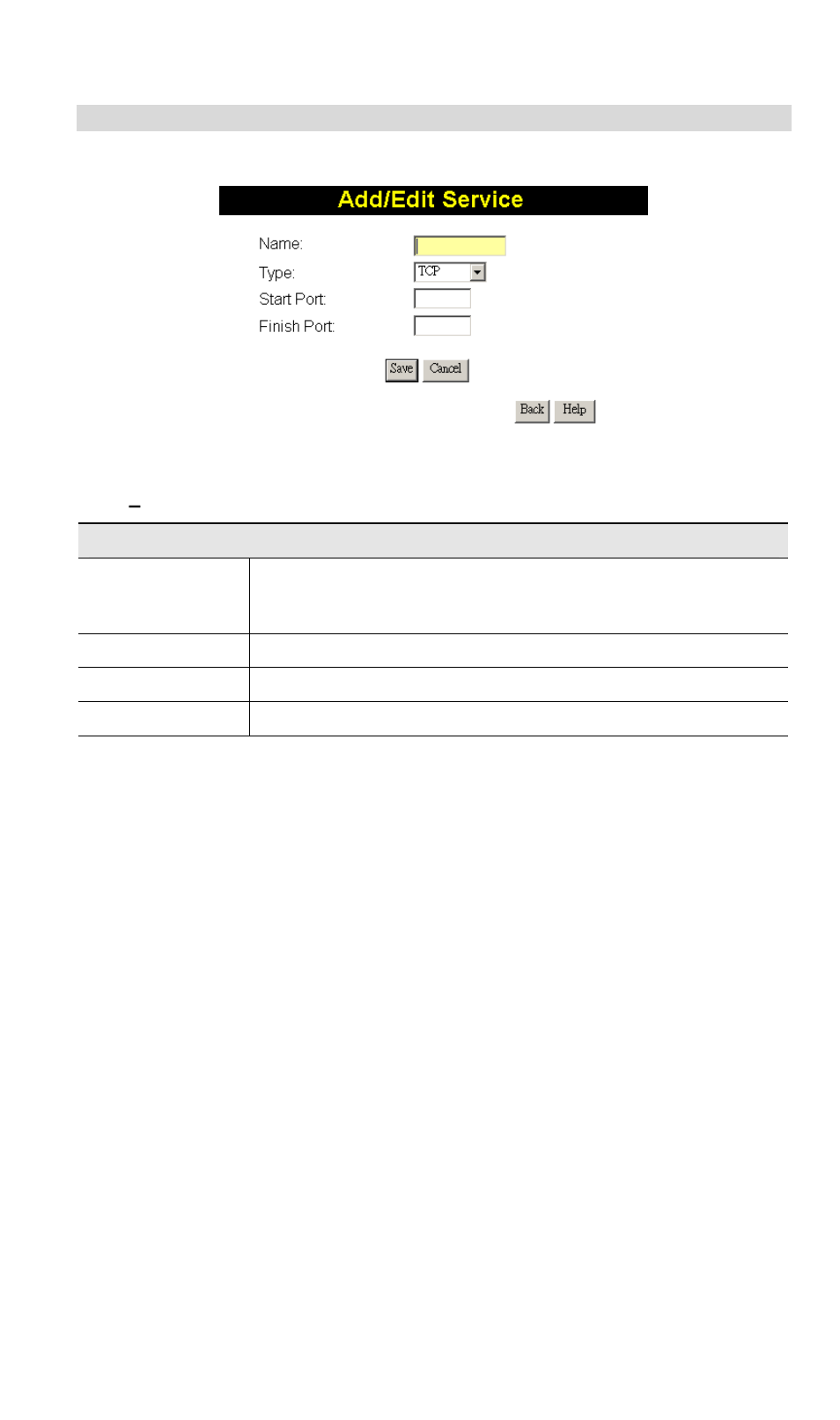 Add/edit service | Planet Technology ADW-4300A User Manual | Page 56 / 87
