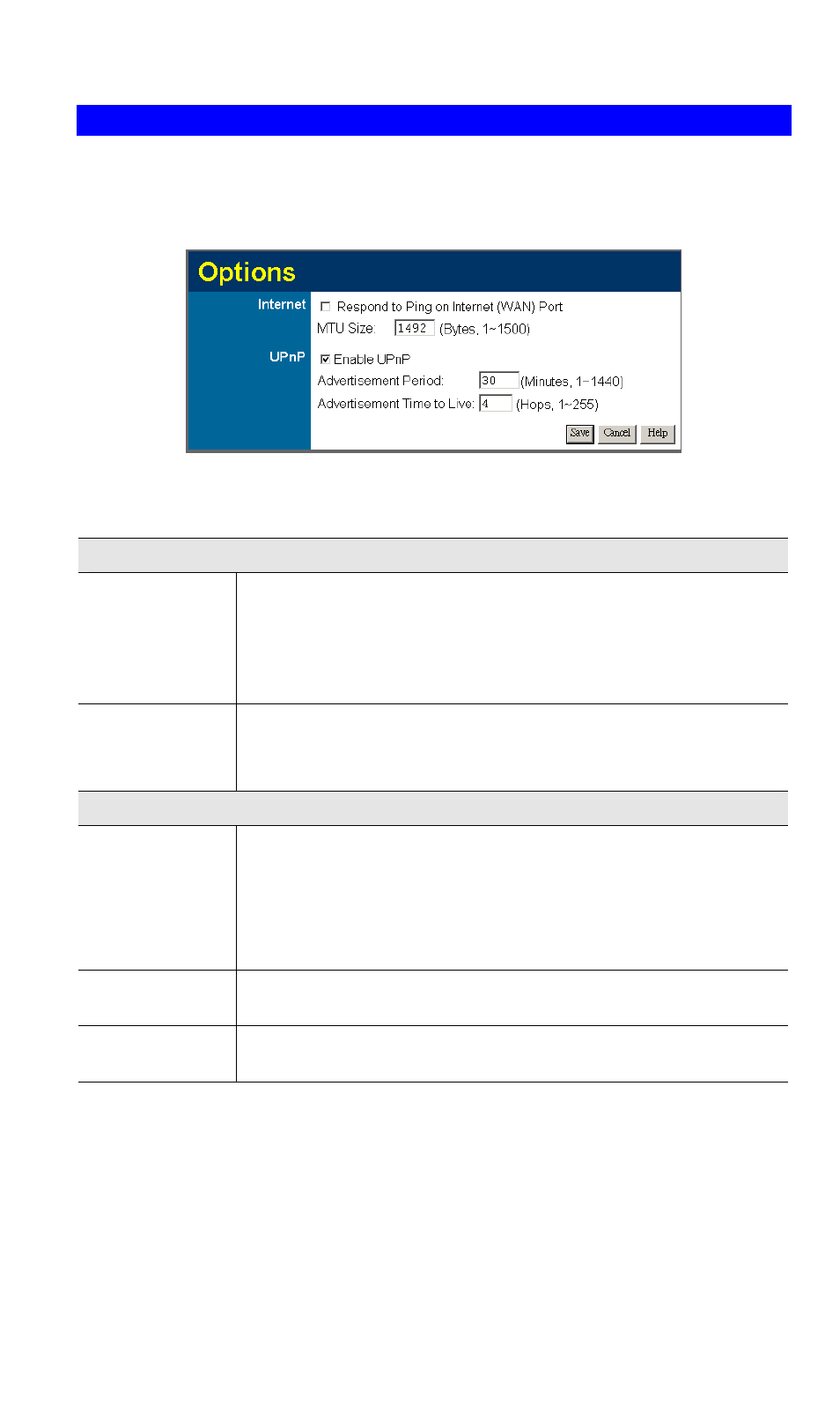 Options | Planet Technology ADW-4300A User Manual | Page 57 / 87