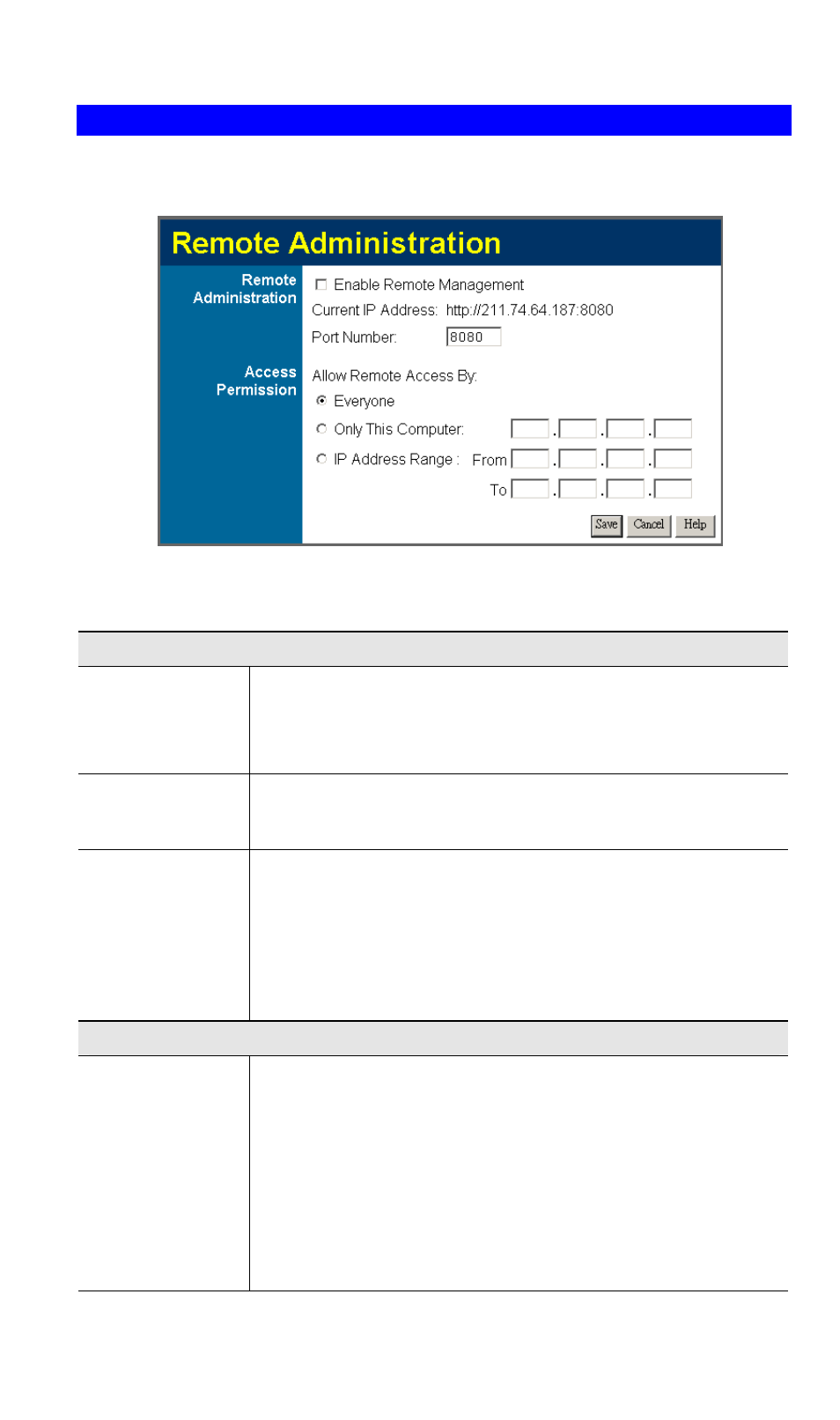 Remote admin | Planet Technology ADW-4300A User Manual | Page 72 / 87
