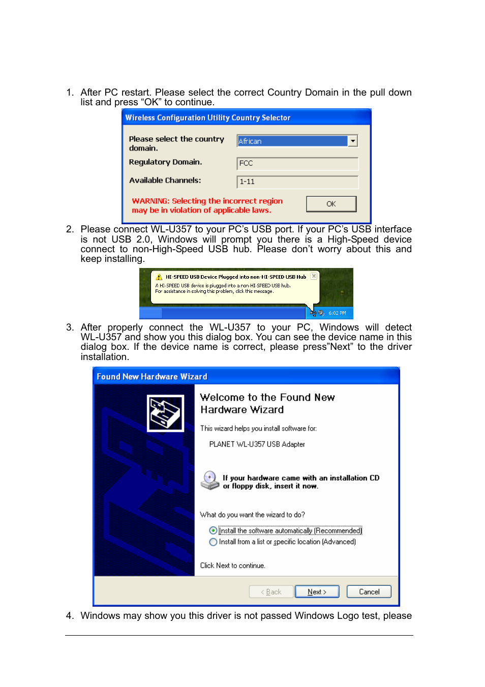 2 hardware installation | Planet Technology WL-U357v2 User Manual | Page 14 / 31