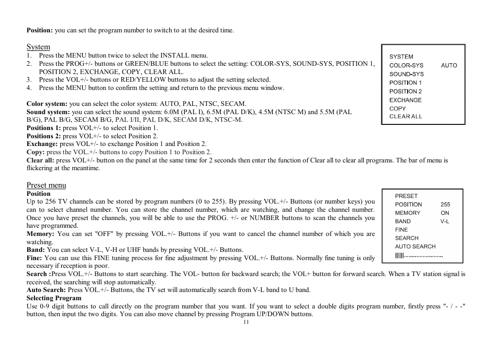 Hyundai H-TV2910SPF User Manual | Page 11 / 29