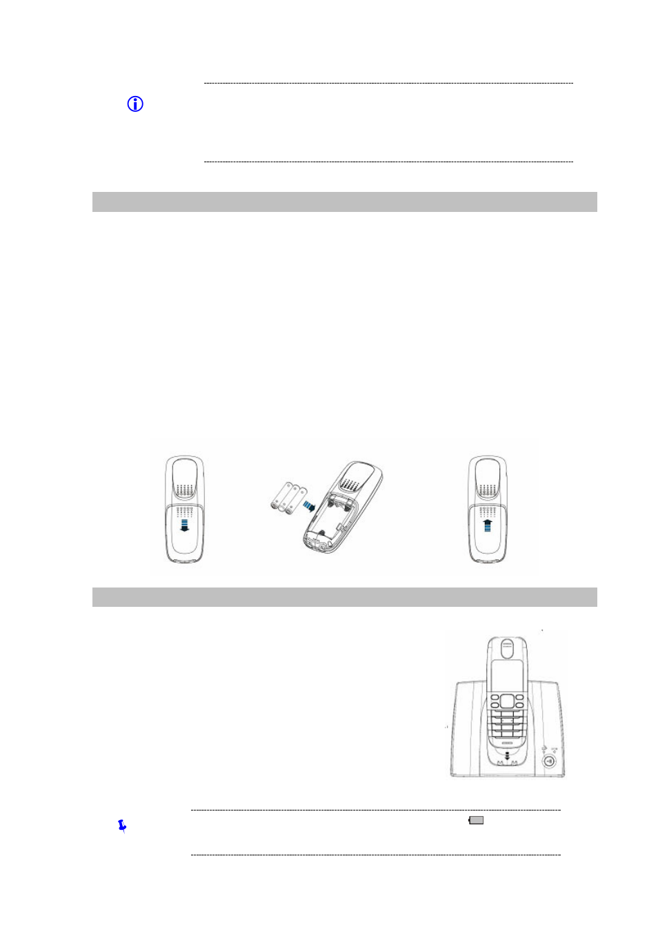 Installing batteries into the handset, Charging the handset | Planet Technology VIP-321 User Manual | Page 15 / 63