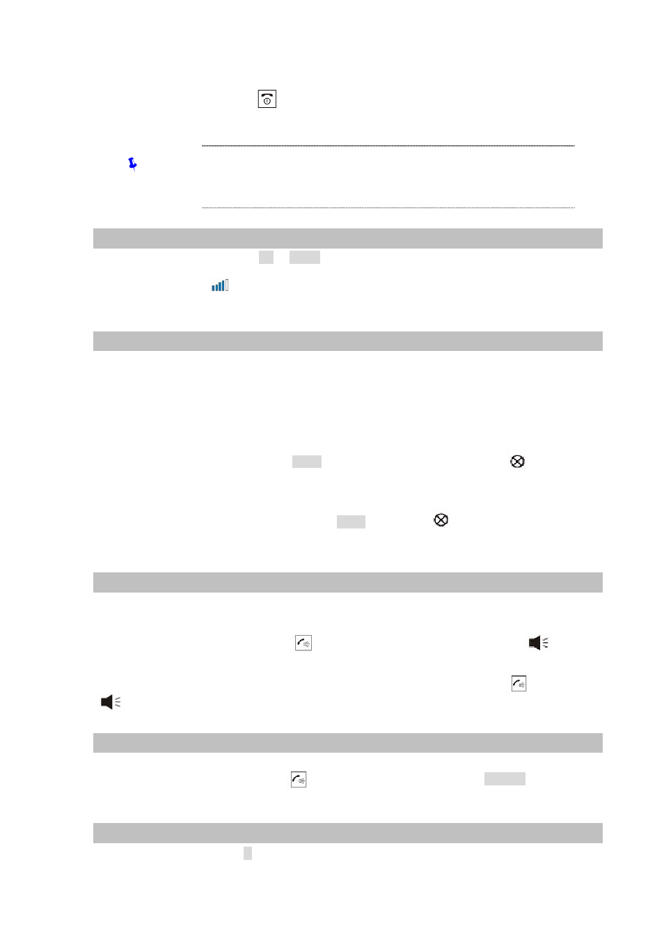 Adjusting voice volume, Muting a call, Using speakerphone | Redialing last dialed number, Flash signal | Planet Technology VIP-321 User Manual | Page 42 / 63