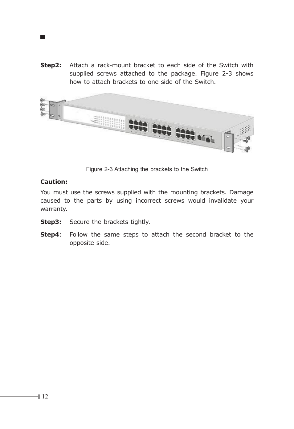 Planet Technology FGSW-2620 User Manual | Page 13 / 22