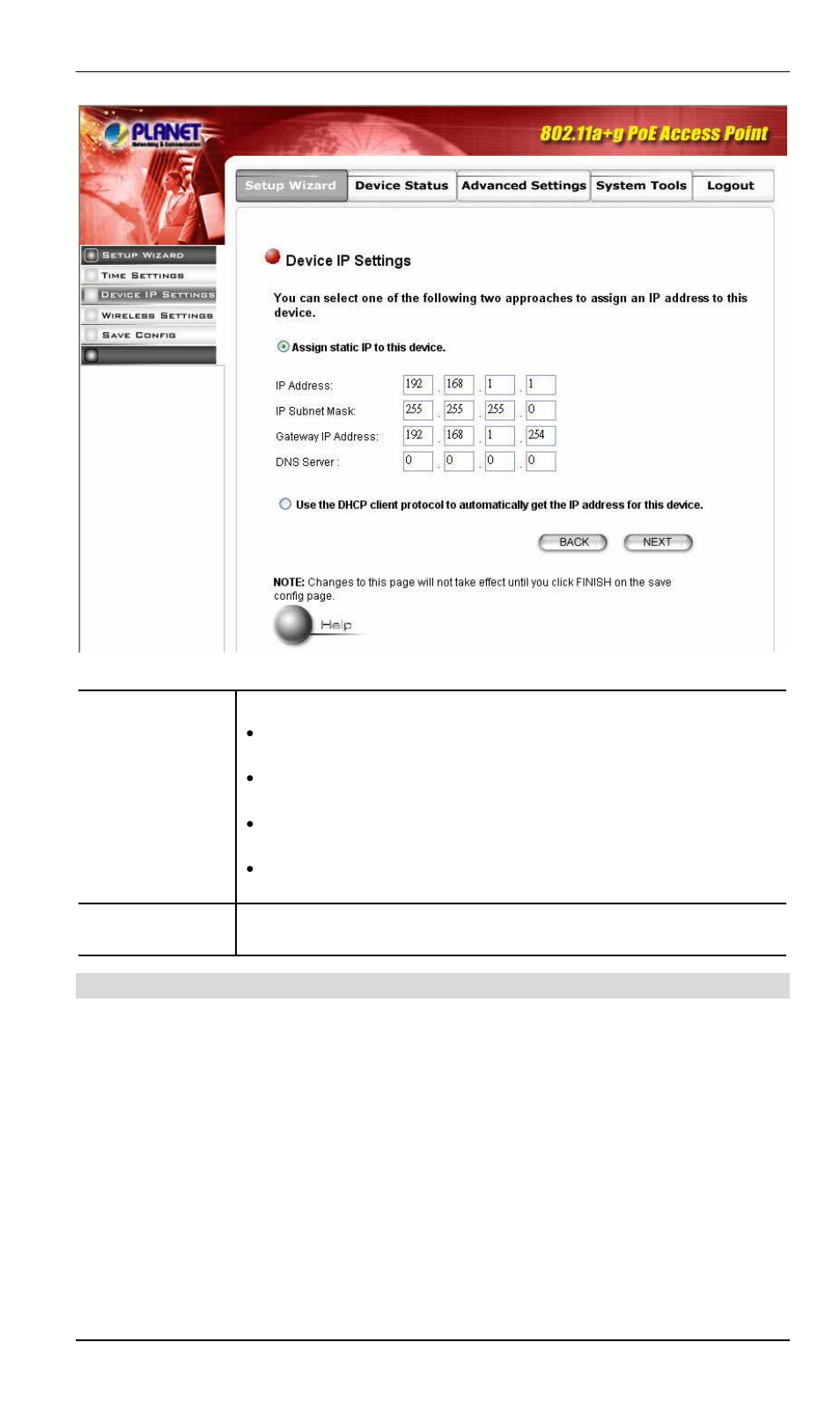 3 wireless settings | Planet Technology WDAP-2000PE User Manual | Page 13 / 53