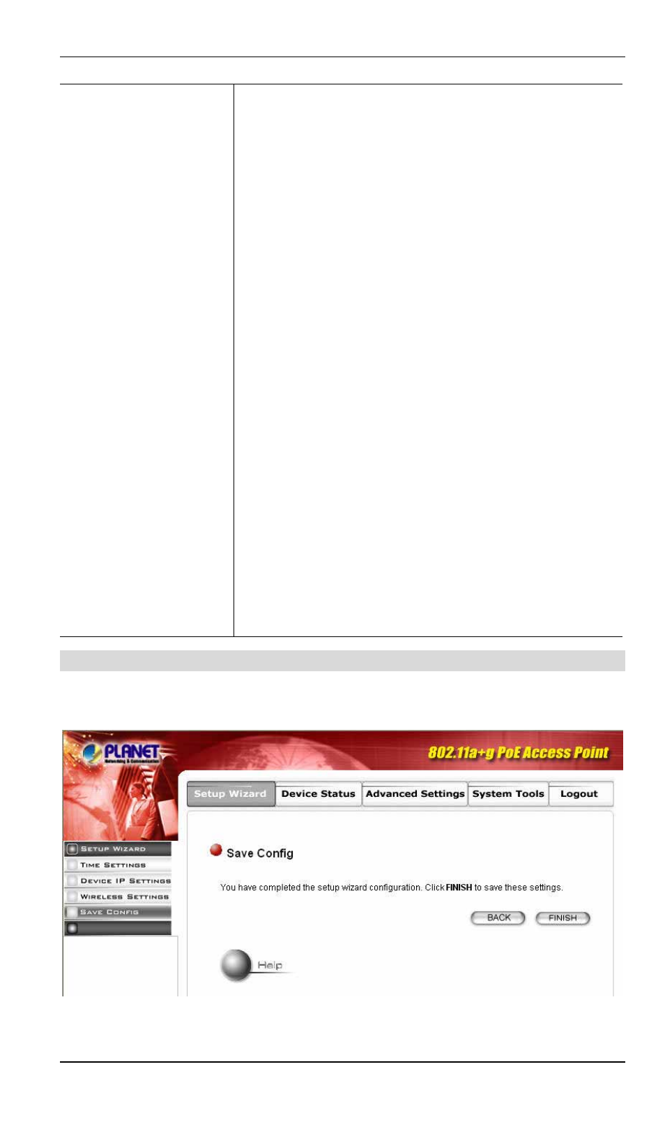 4 save config | Planet Technology WDAP-2000PE User Manual | Page 15 / 53