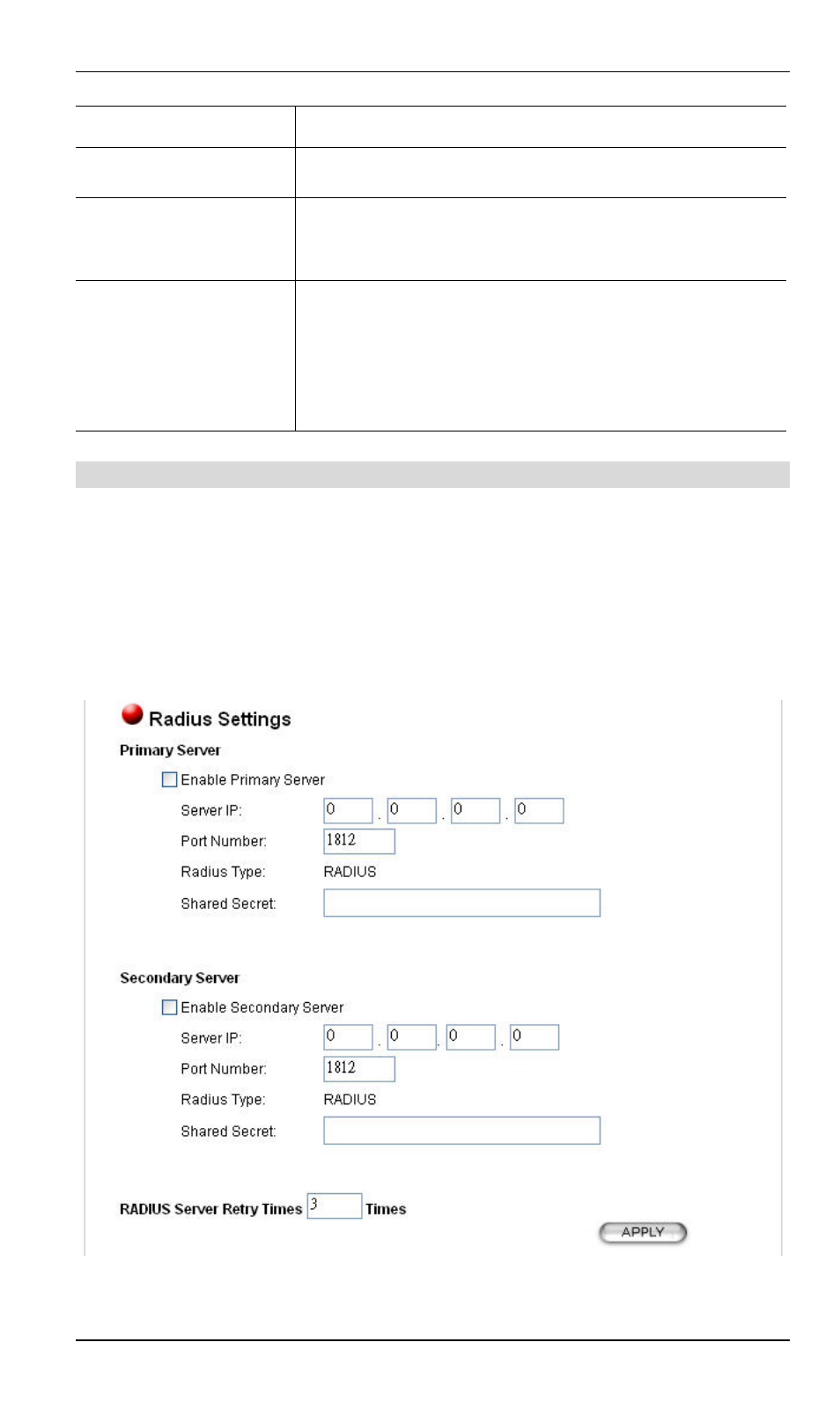 8 radius settings | Planet Technology WDAP-2000PE User Manual | Page 27 / 53