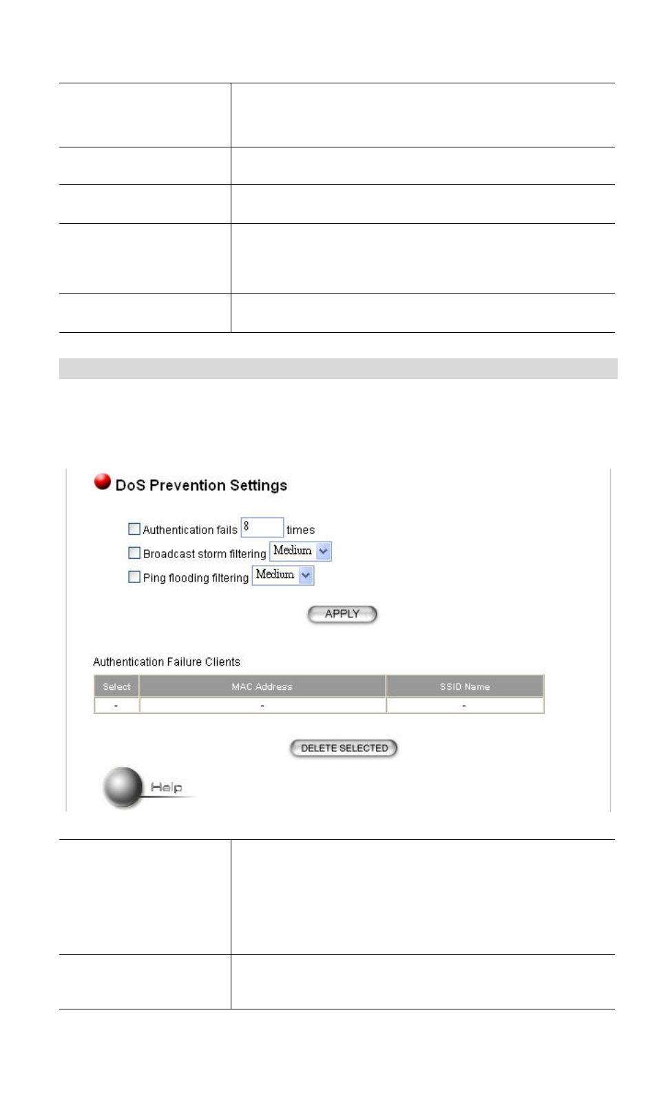 9 dos settings | Planet Technology WDAP-2000PE User Manual | Page 28 / 53
