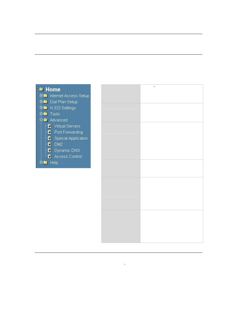 Advanced configuration menu, Help menu | Planet Technology DVR4-ALERT SW242-ALR User Manual | Page 48 / 52
