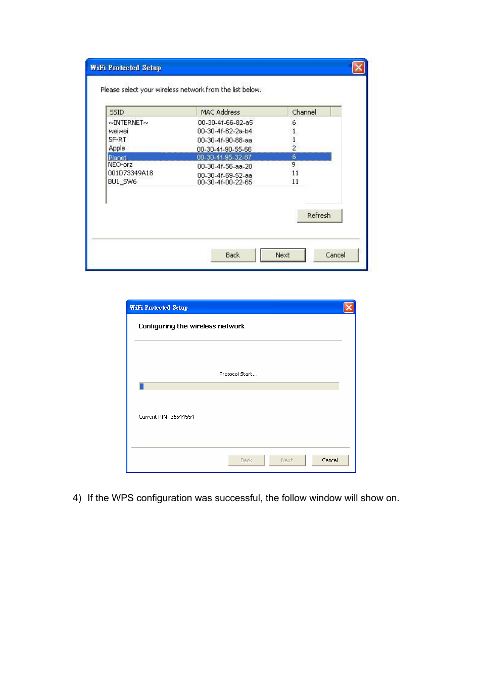 Planet Technology Wireless USB Adapter WNL-U553 User Manual | Page 20 / 24