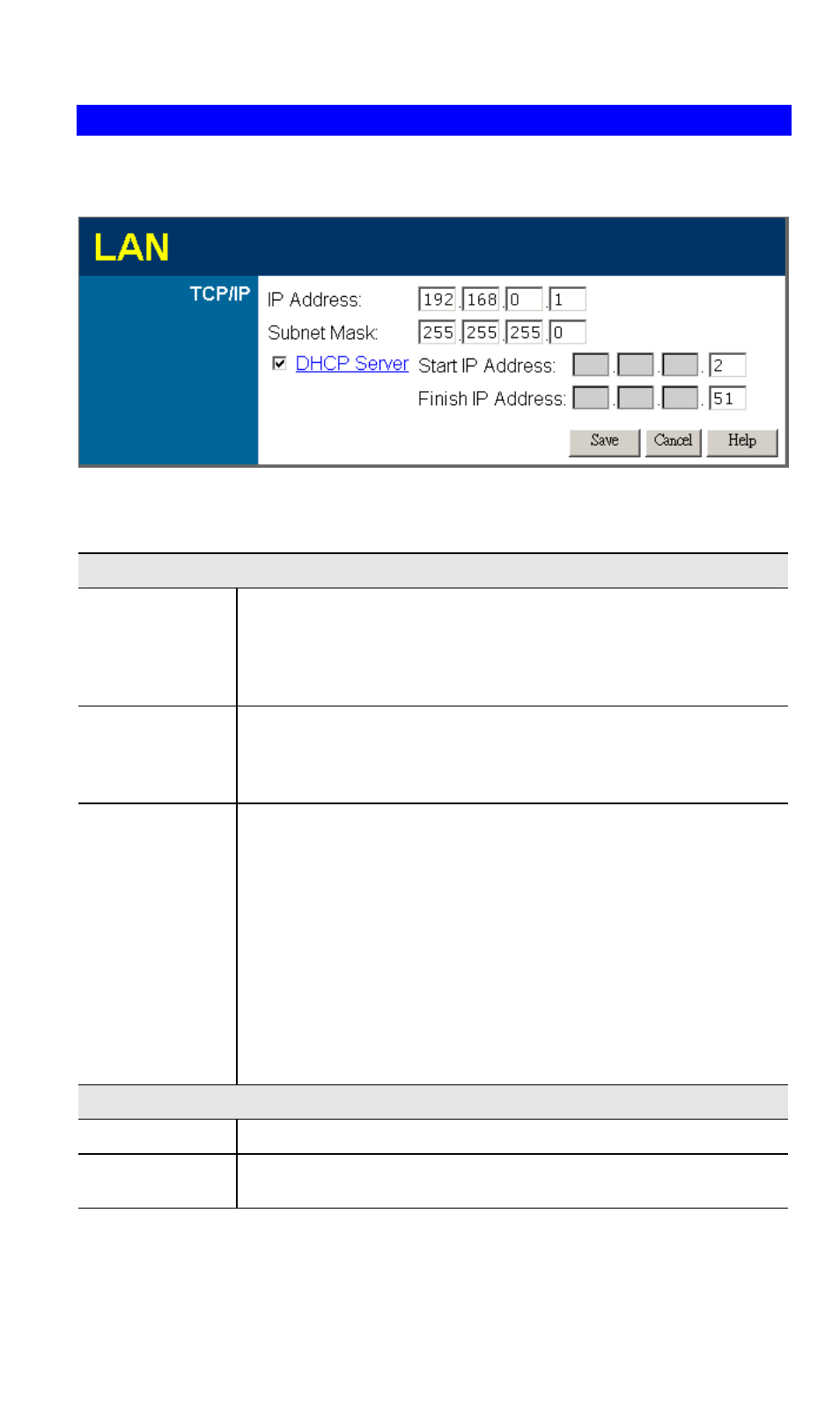 Lan screen | Planet Technology XRT-411 User Manual | Page 18 / 99