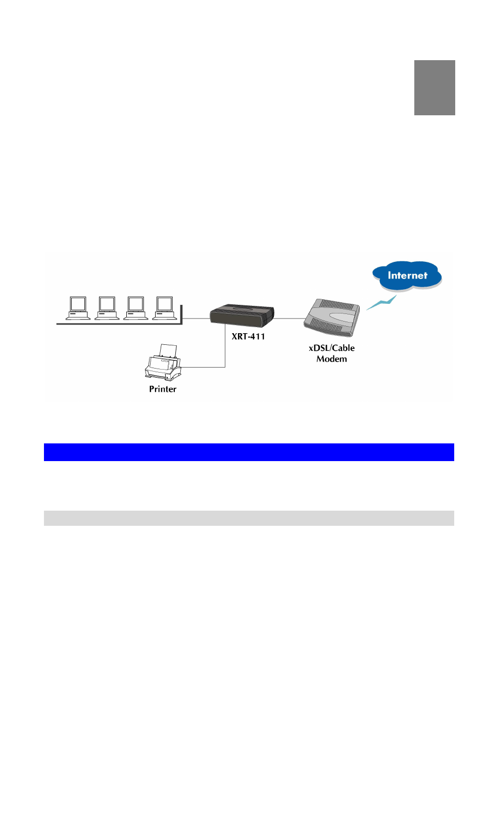 Chapter 1 introduction, Broadband router features, Introduction | Chapter 1 | Planet Technology XRT-411 User Manual | Page 5 / 99