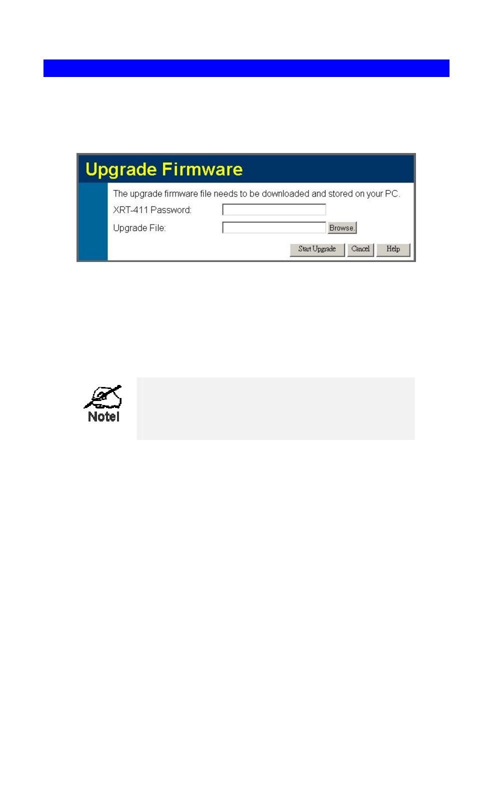 Upgrade firmware | Planet Technology XRT-411 User Manual | Page 93 / 99