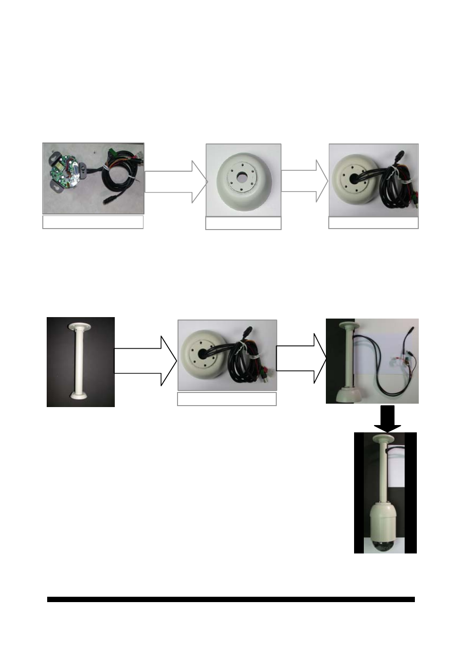 4 ceiling-drop mount (with cam-cm), Ceiling-drop mount (with cam-cm) | Planet Technology 23x Indoor Speed Dome Camera CAM-ISD48 User Manual | Page 20 / 47