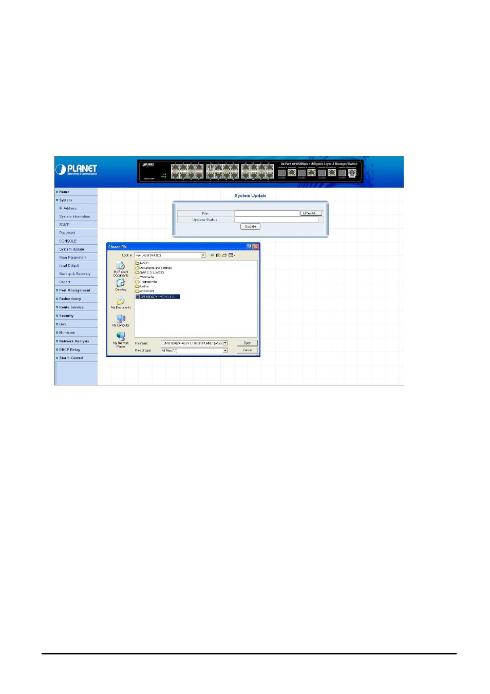 Planet Technology WGS3-2840 User Manual | Page 24 / 76