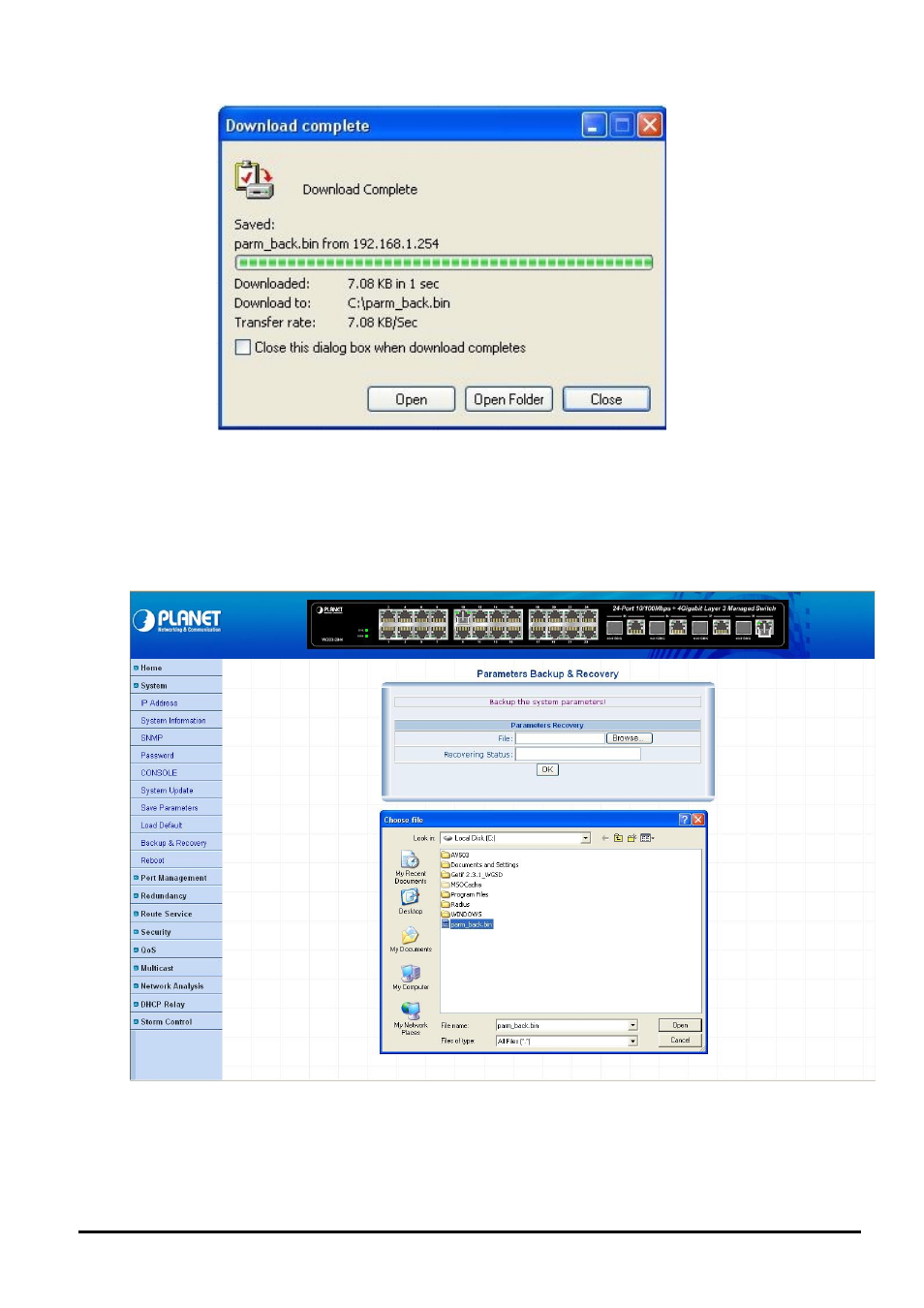 Planet Technology WGS3-2840 User Manual | Page 28 / 76