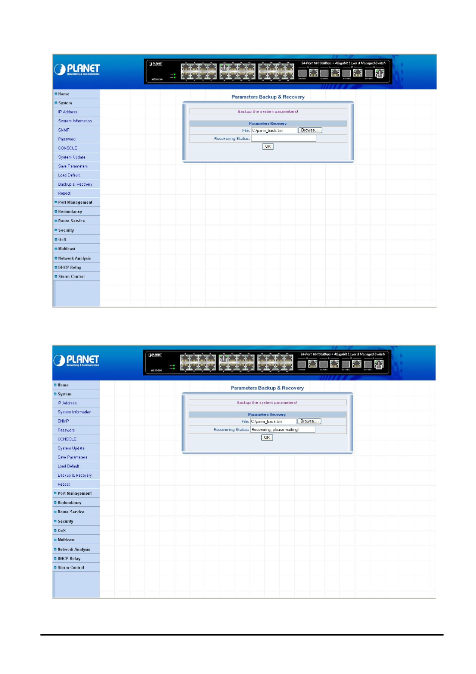 Planet Technology WGS3-2840 User Manual | Page 29 / 76