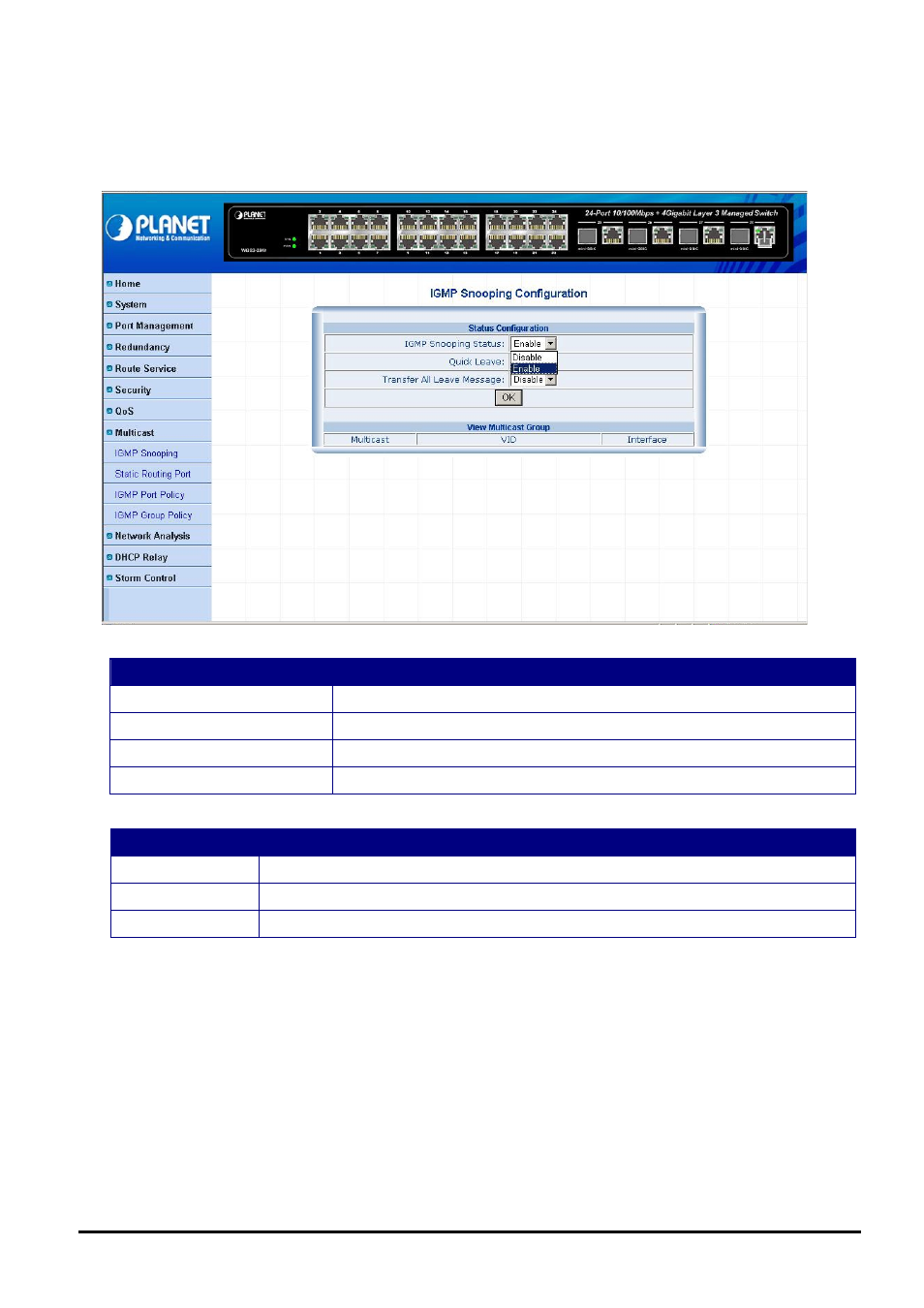 1 igmp snooping | Planet Technology WGS3-2840 User Manual | Page 64 / 76