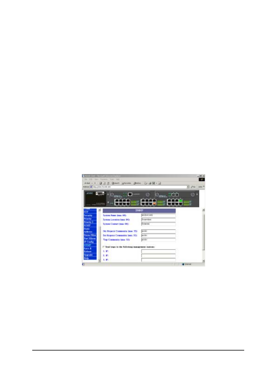 18 snmp, 19 save & reboot | Planet Technology MGSW-2402 User Manual | Page 19 / 31