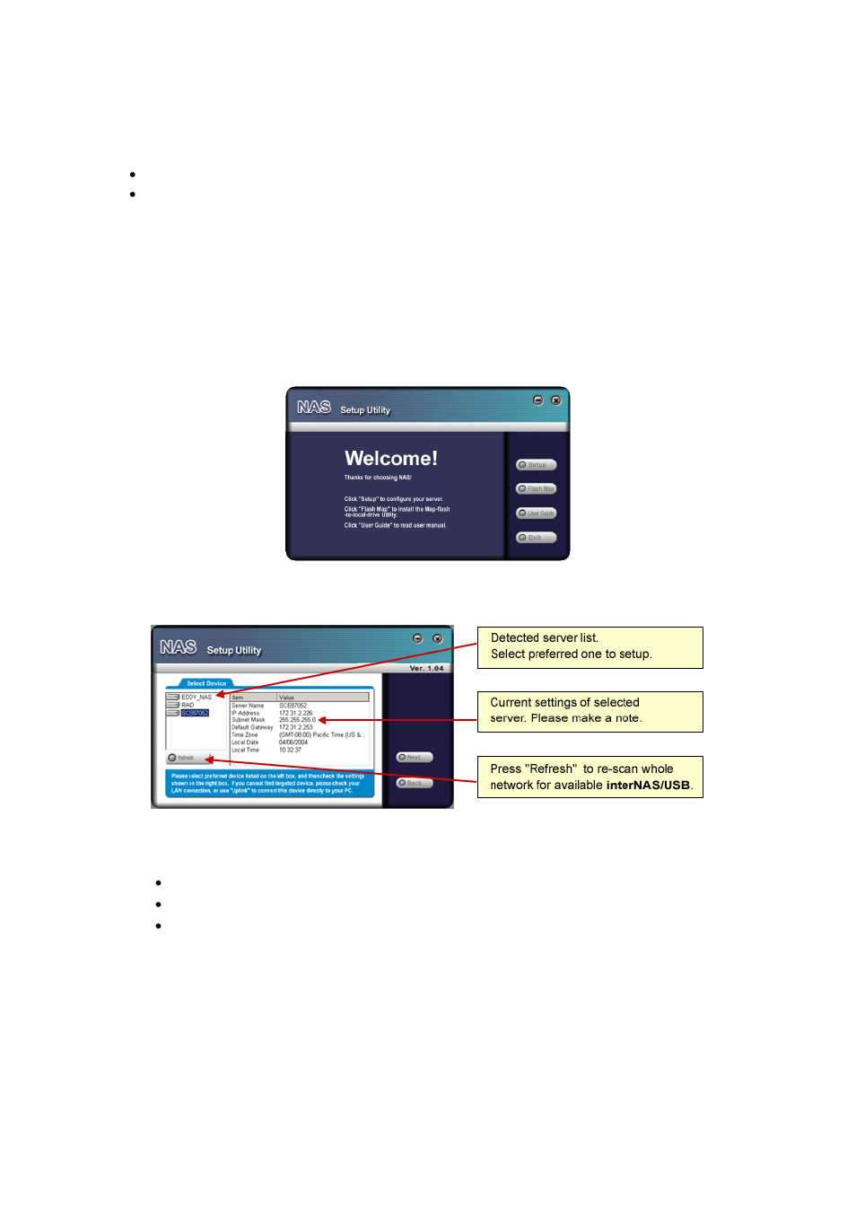 7 configuration nas | Planet Technology 2-Bay SATA NAS RAID Server NAS-7200 User Manual | Page 14 / 80
