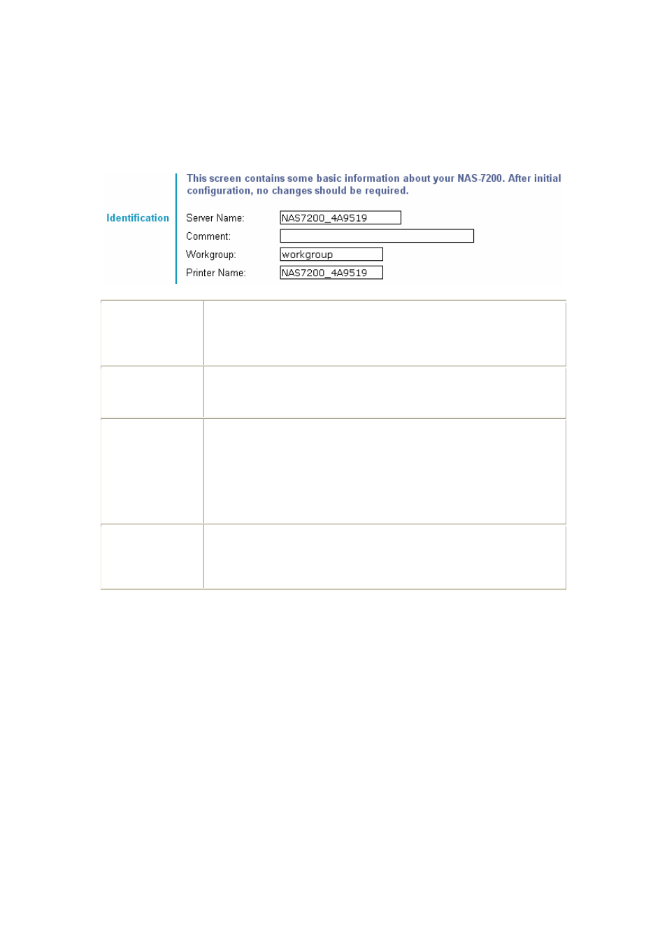 6 setup menu - system screen | Planet Technology 2-Bay SATA NAS RAID Server NAS-7200 User Manual | Page 35 / 80