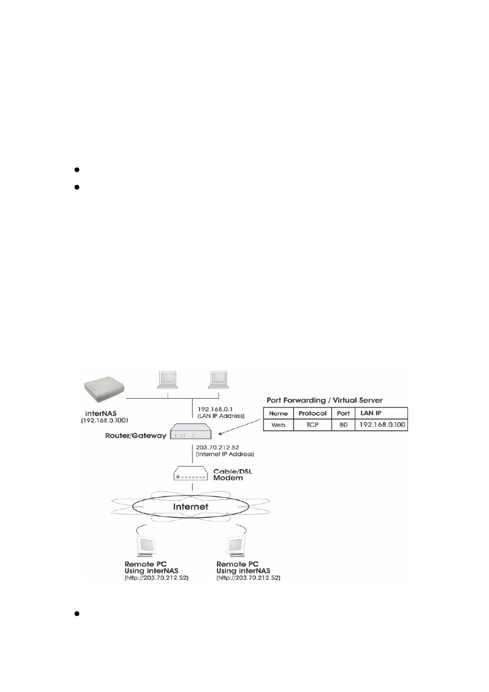 Download manager, 1 making the nas available via the internet | Planet Technology 2-Bay SATA NAS RAID Server NAS-7200 User Manual | Page 66 / 80
