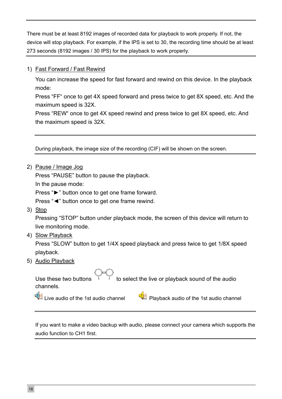 Planet Technology DVR-460 User Manual | Page 18 / 83