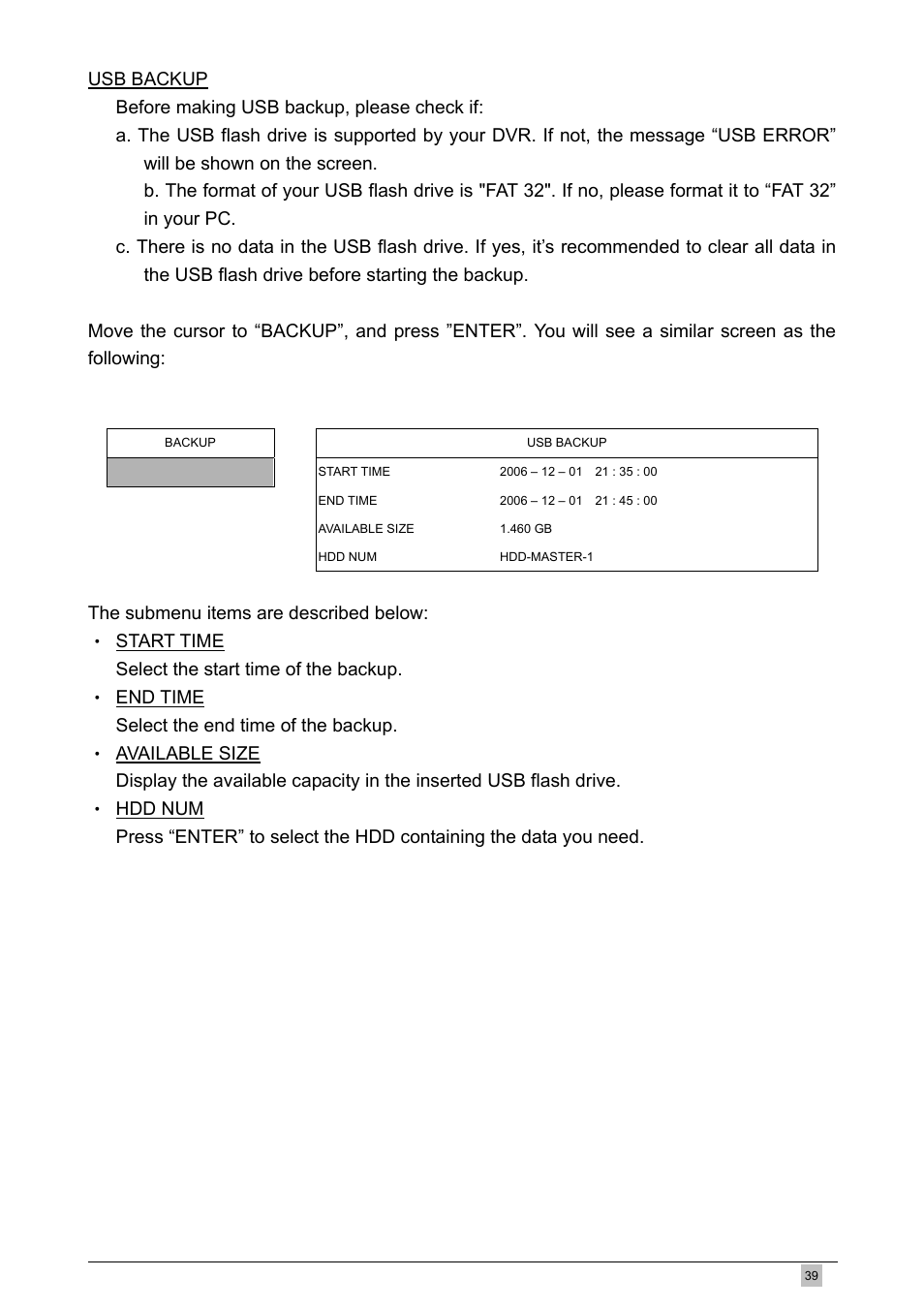 Planet Technology DVR-460 User Manual | Page 39 / 83