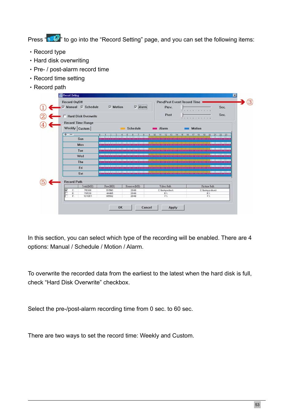 Planet Technology DVR-460 User Manual | Page 53 / 83