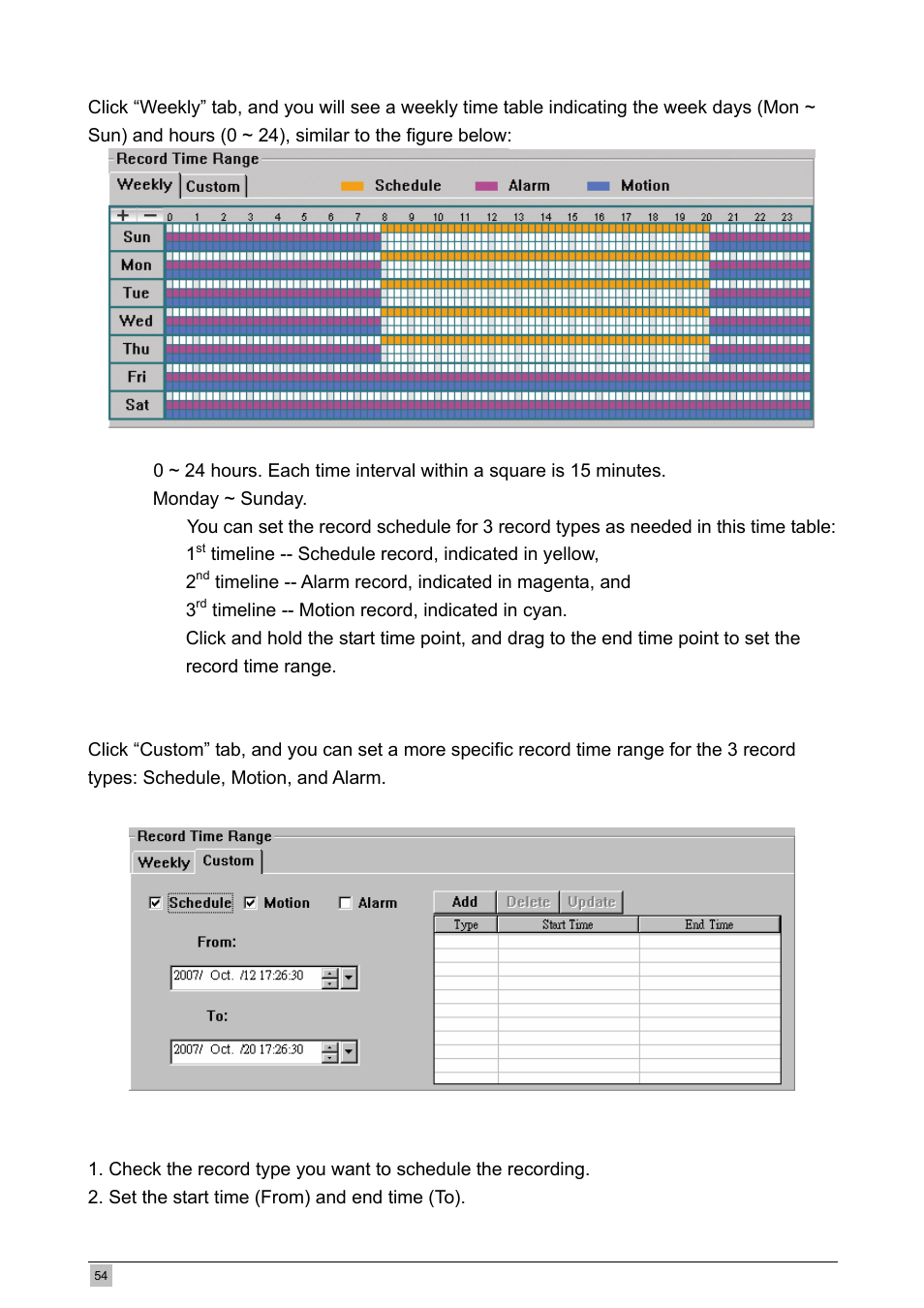 Planet Technology DVR-460 User Manual | Page 54 / 83