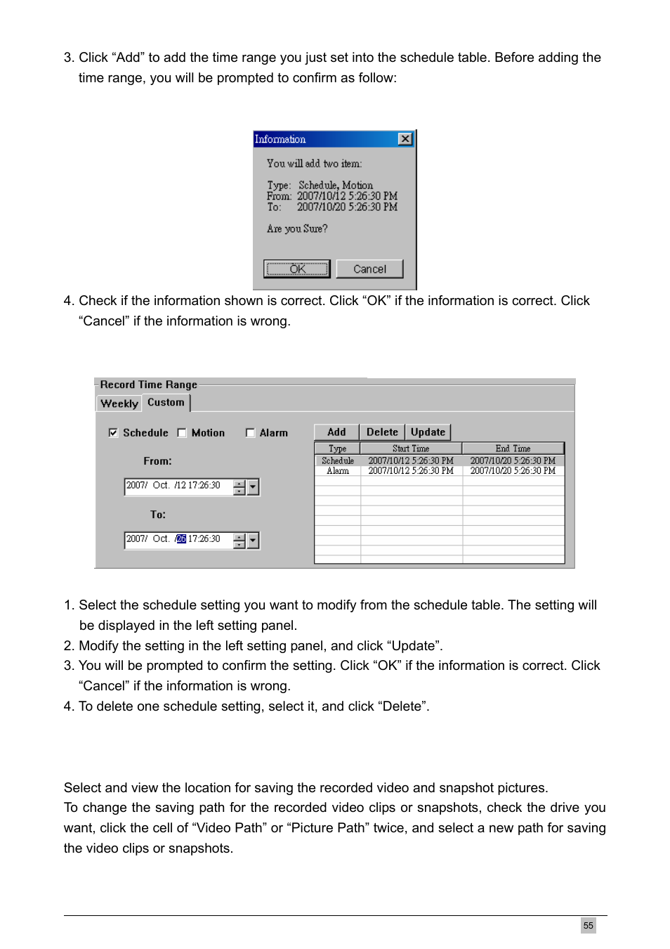 Planet Technology DVR-460 User Manual | Page 55 / 83
