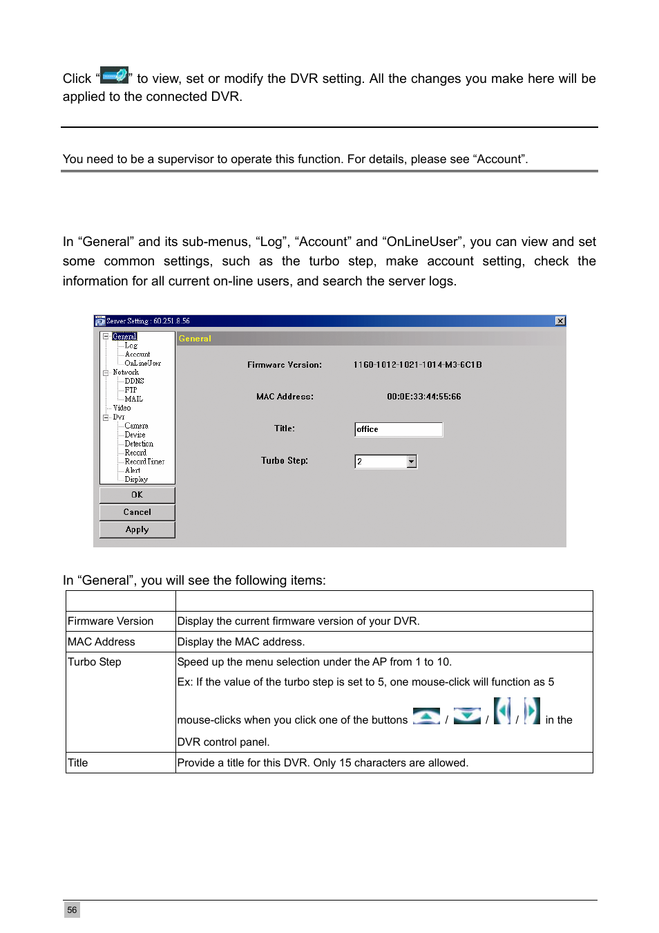 Planet Technology DVR-460 User Manual | Page 56 / 83