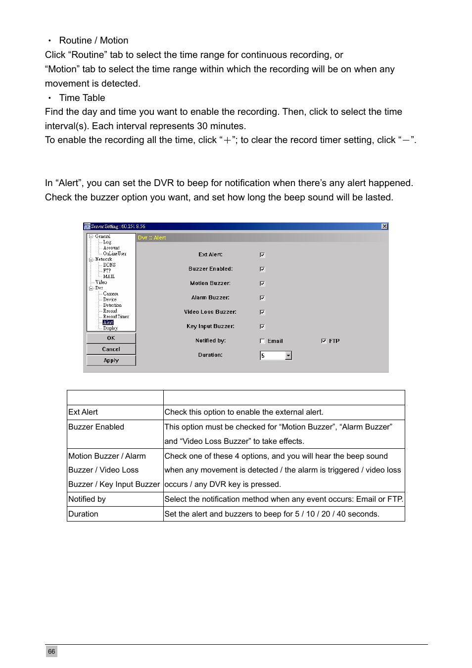 Planet Technology DVR-460 User Manual | Page 66 / 83