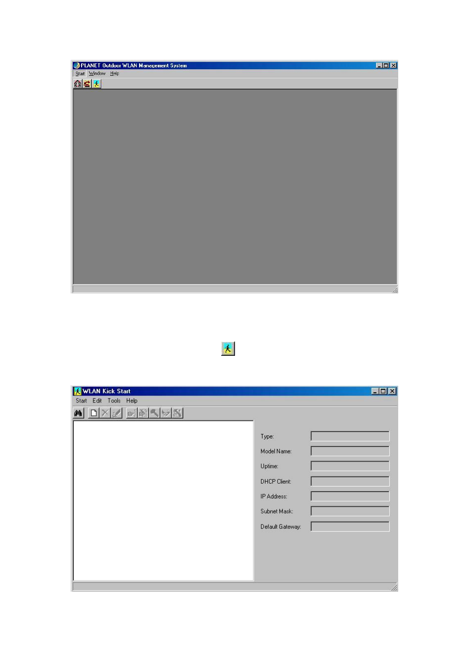 1 kick start | Planet Technology Network Device WAP5 User Manual | Page 15 / 37