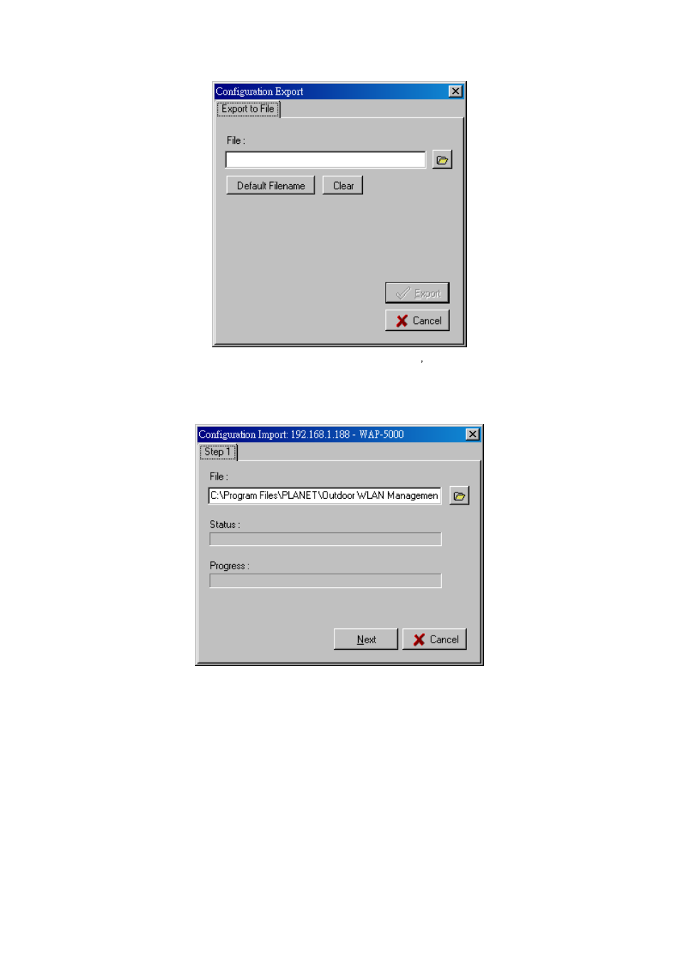Planet Technology Network Device WAP5 User Manual | Page 32 / 37