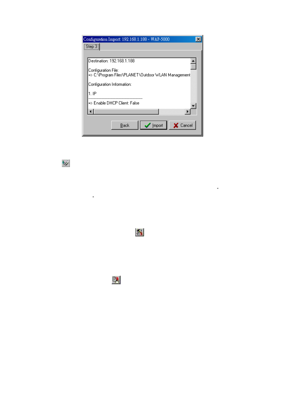 Planet Technology Network Device WAP5 User Manual | Page 34 / 37