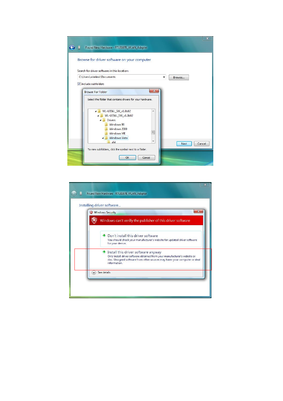 Planet Technology 802.11g Wireless USB Adapter WLU-356L User Manual | Page 14 / 24